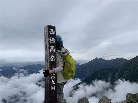 西穂丸山・西穂独標・ピラミッドピーク・チャンピオンピーク・西穂高岳 Yoshigonさんの槍ヶ岳・穂高岳・上高地の活動データ