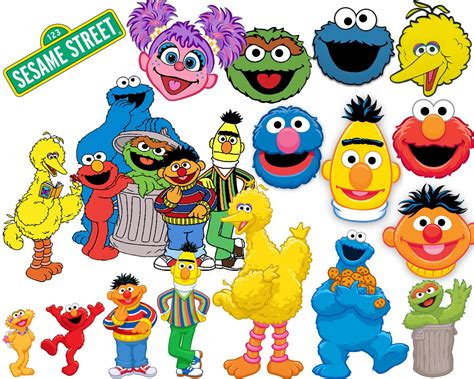 Best Collection Of 130 Sesame Street Clipart 130 High