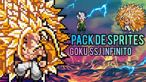 Pack De Sprites De Goku Ssj Infinito Sprites Hd Dragon Ball Af Youtube