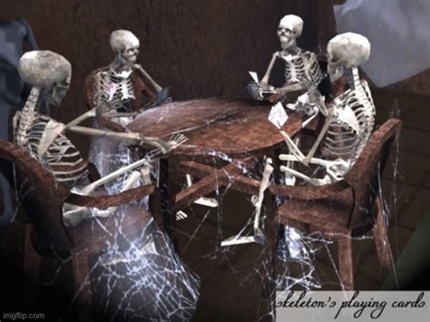 Skeletons Waiting Blank Template Imgflip