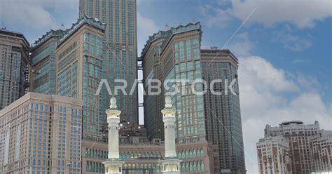 The Grand Mosque In Mecca Saudi Arabia Hajj And Umrah Worship And