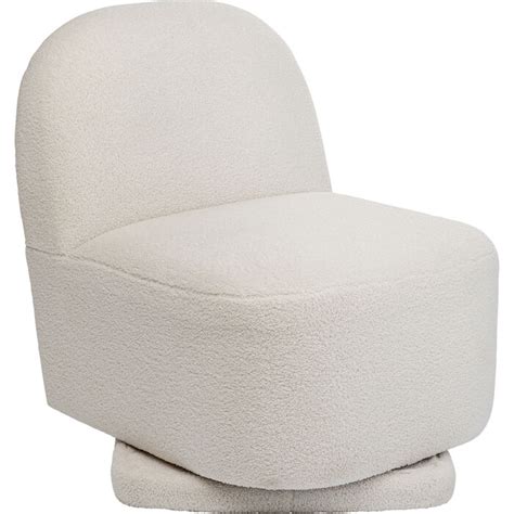 Swivel Armchair Ted Cream KARE Design SA Decor Design