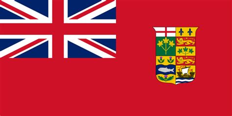 Image: Canadian Red Ensign 1868-1921