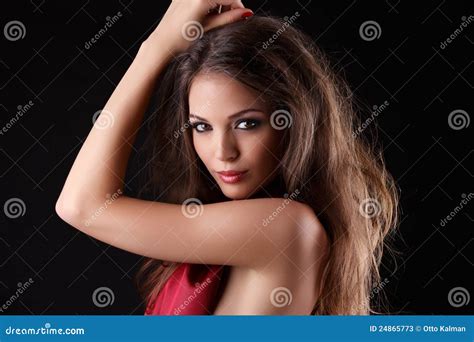 Fermez Vous Vers Le Haut De La Verticale D Un Femme Sexy Image Stock