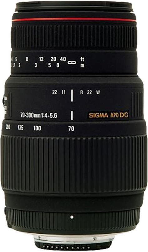 Sigma AF 70-300mm f4-5.6 DG APO Macro Canon Fit Lens-Black: Amazon.co ...