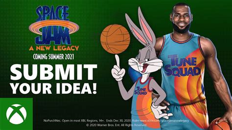 Space Jam A New Legacy Xbox Bugs Bunny E Lebron Convidam Fãs A