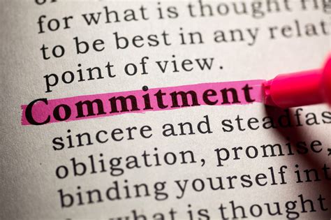 Are You Afraid Of Commitment? 