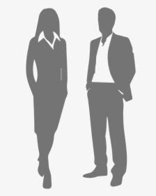 Businessperson Leadership Silhouette Presentation - Business Person Silhouette Png, Transparent ...