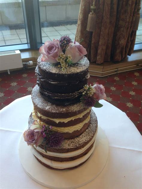 Naked Wedding Cake Naked Wedding Cakes Wedding Cakes Cake