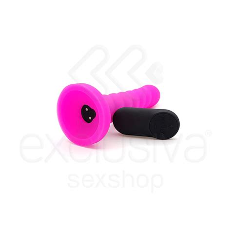 Plug Anal em Silicone Textura Anelar e 7 Vibrações Exclusiva