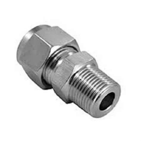 Stainless Steel Npt Or Bsp Thread Male Connector For Pneumatic