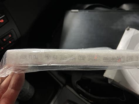 Микрофильтр рециркуляции воздуха 64 31 9 194 098 — BMW X6 (E71/E72), 3 ...