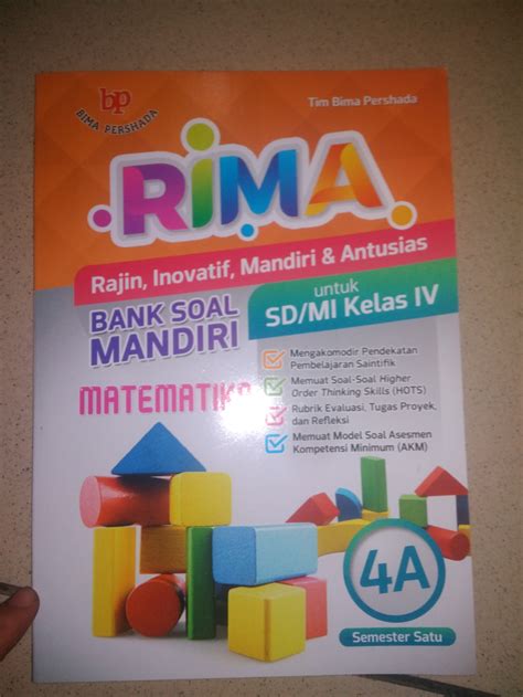 Jual Bank Soal Rima Matematika A Kunci Request Baru Shopee Indonesia