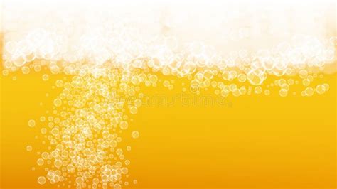 Splash Beer. Background for Craft Lager. Oktoberfest Foam Stock Vector - Illustration of drink ...