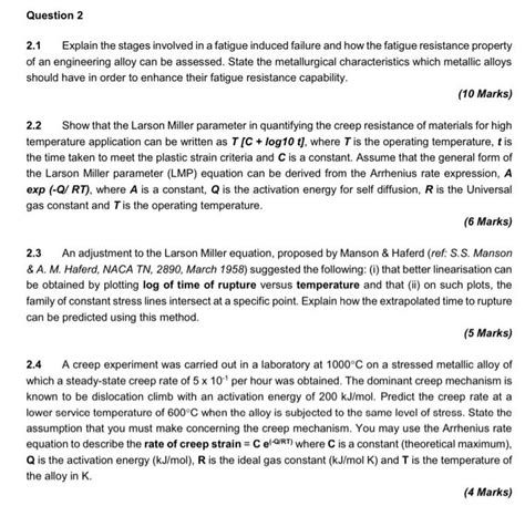 Solved Question 2 2.1 Explain the stages involved in a | Chegg.com 