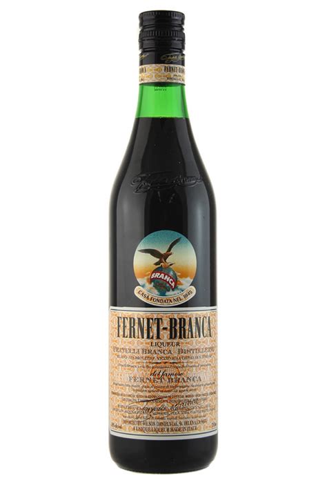 Fernet Branca Liqueur 750ml Nationwide Liquor