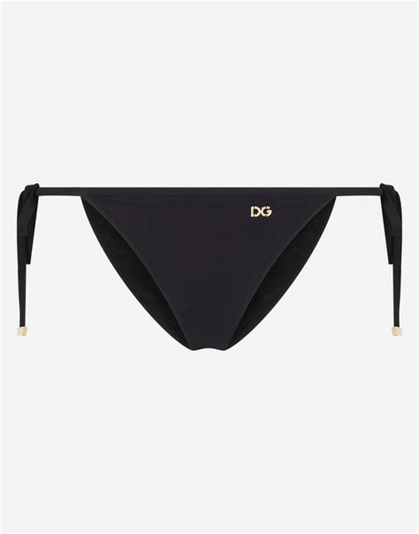 Dolce Gabbana String Bikini Bottoms Shopstyle Two Piece Swimsuits