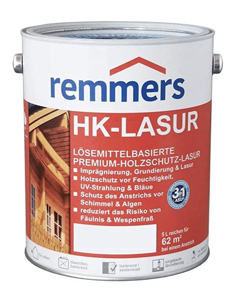 Remmers Aidol HK Lasur 20 L Ebenholz Amazon De Baumarkt