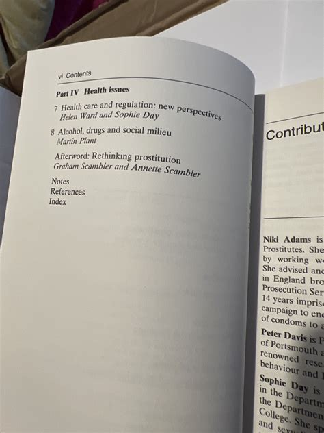 Rethinking Prostitution Purchasing Sex In The 1990s By Maggie Oneill