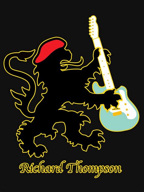 Richard Thompson T Shirt For Sale By Luiist Redbubble Richard