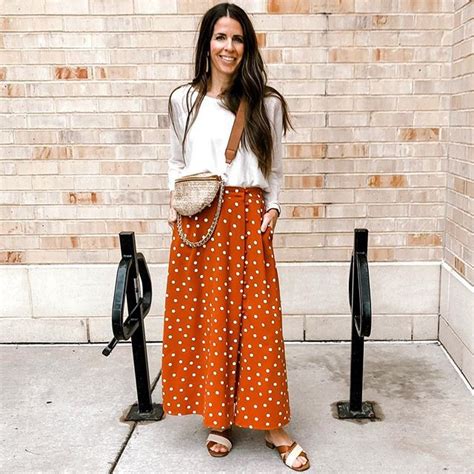 Tops To Wear With Maxi Skirts Polka Dot Tops To Wear With Maxi