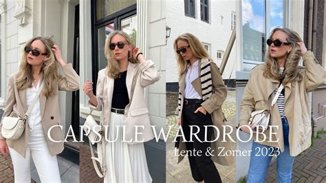 CAPSULE WARDROBE LENTE ZOMER 10 Neutrale En Basic Kledingitems Voor