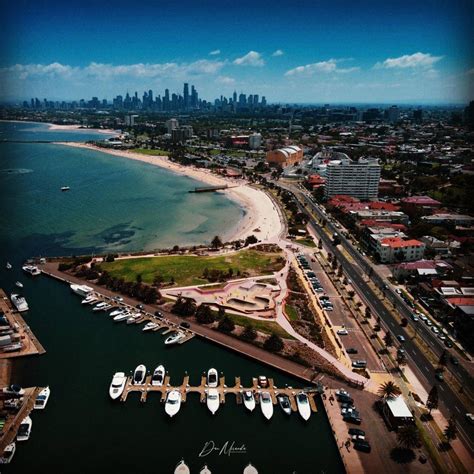 St Kilda Beach, Melbourne Australia. : r/djimavicmini