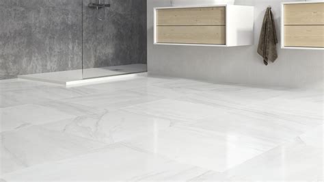 Suelo Porcelánico Artens Marmi 60x60 Cm Blanco Interior Leroy Merlin