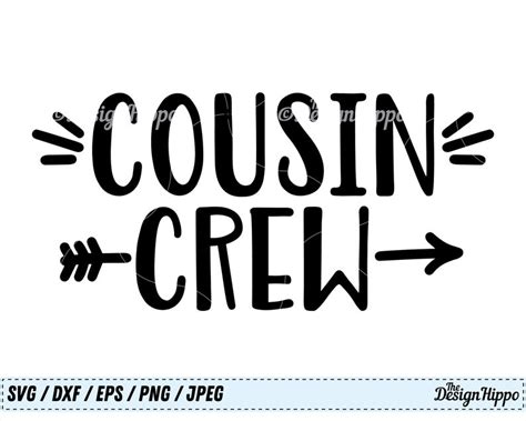 Cousin Crew Team SVG