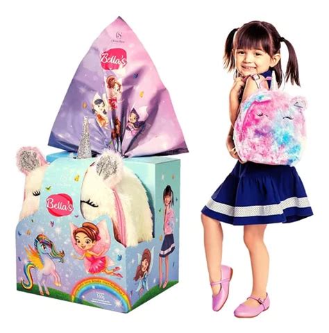 Ovo De P Scoa Infantil Mochila Bellas Unic Rnio Cacau Show Frete Gr Tis