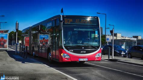 Mercedes Benz Citaro G Bhns Tout Sur Marseille Transports Photographie