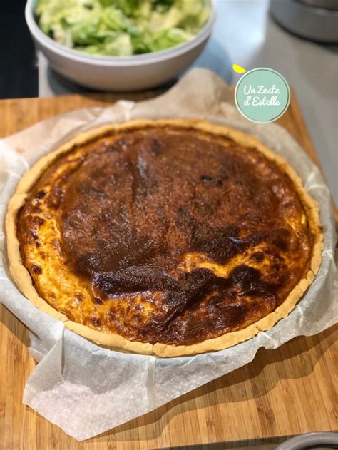 Quiche Lorraine Traditionnelle Sans Lactose Un Zeste D Estelle