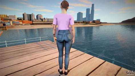 Claire Redfield Denim Jeans Para Gta San Andreas