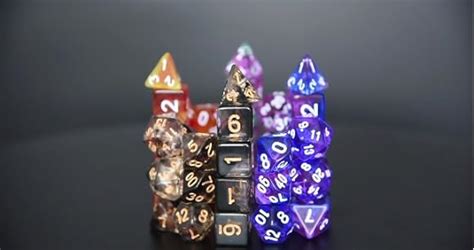 Citadel Black Character Randomizer Dice Set Randomize Class Race And Alignment For