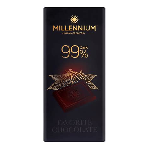 Шоколад 99% черный Favorite Millennium к/у 100г Millennium ...