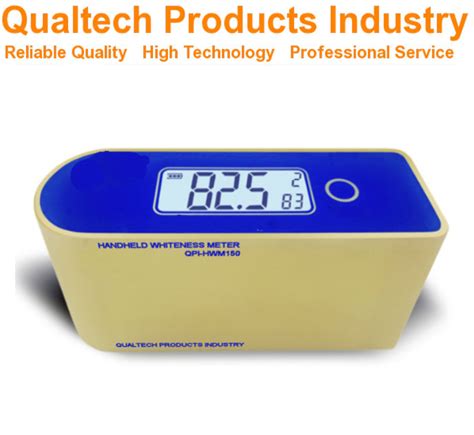 Professional Handheld Whiteness Meter Precision Whiteness Test