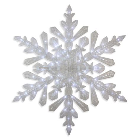 Large Lighted Snowflakes Outdoor Shelly Lighting