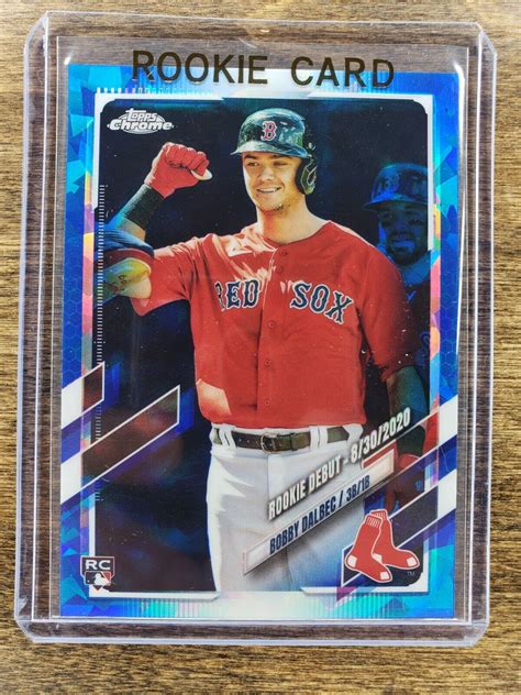 Topps Chrome Update Sapphire Bobby Dalbec Rookie Debut Us Rc