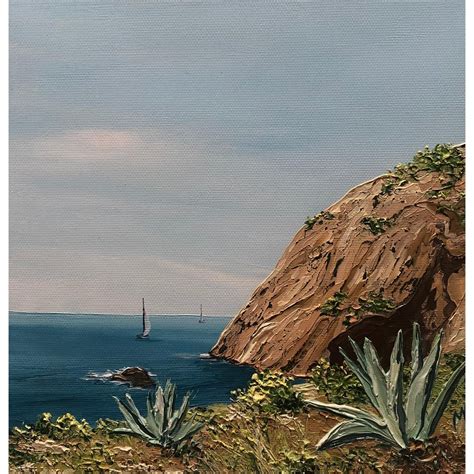 Peinture Calanques De La Ciotat Par Blandin Magali Carr D Artistes