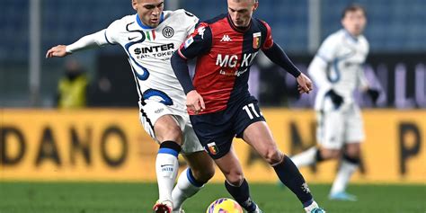 Genoa Inter 0 0 Il Tabellino