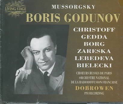 Boris Godunov Mussorgsky Christoff Zareska Dobrowen Amazon De Musik