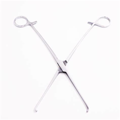 Cervical Forceps With Curved Uterine Tenaculum Forceps China