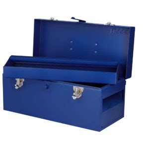 Caja Portaherramientas Met Lica Azul X X D A