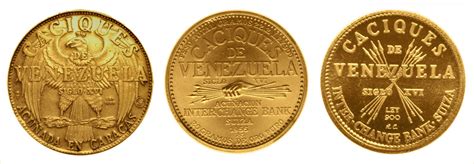 Medallas De Los Caciques De Venezuela