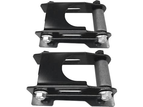 Rear Rearward Leaf Spring Shackle Set Of Compatible With