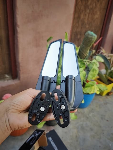 Aerodynamic Mirror For All Sports Bikes (Large Size) – Darpansarvanstore