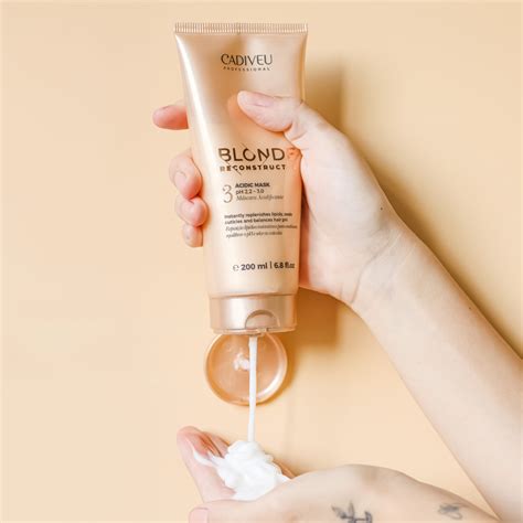Máscara Acidificante Cadiveu Blonde Acidic Beleza na Web