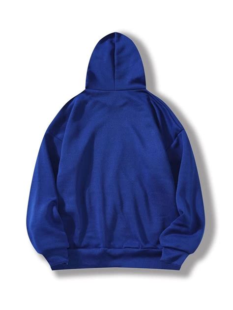 Solid Kangaroo Pocket Thermal Lined Hoodie Artofit