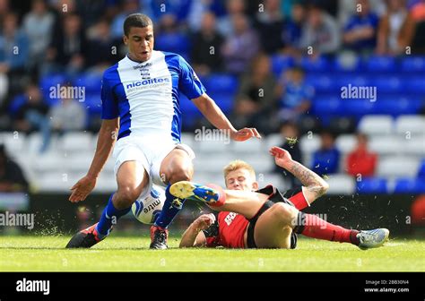 Birminghams Tom Adeyemi And Ipswichs Luke Hyam Hi Res Stock Photography