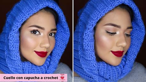 Tejido Hecho A Mano Cuello Con Capucha A Crochet